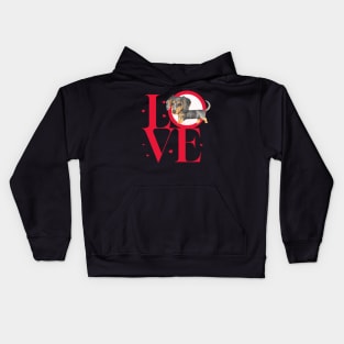 Dachshund Love Kids Hoodie